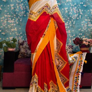 তন্তুজ সেমি কটন শাড়ি 7004